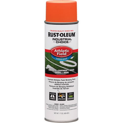 AF1600 Athletic Field Striping Paint, Orange, Aerosol Can FMT Sales Ltd