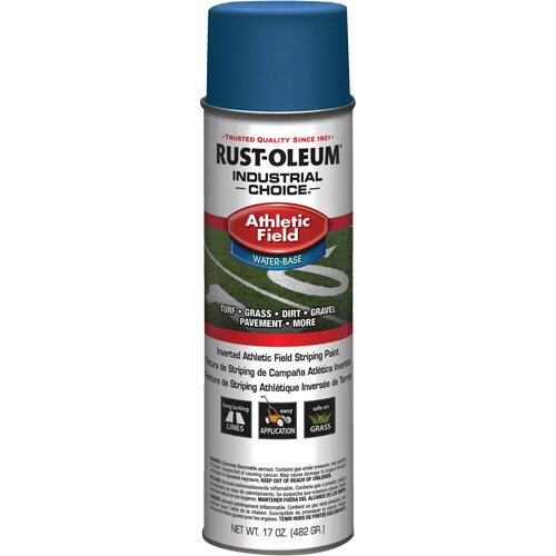 AF1600 Athletic Field Striping Paint, Blue, Aerosol Can FMT Sales Ltd