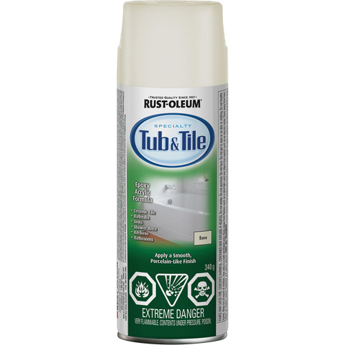 Specialty Tub & Tile Spray Paint, Aerosol Can, Bone FMT Sales Ltd