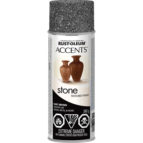 Accents&reg; Stone Creations Spray Paint, Aerosol Can, Grey Stone FMT Sales Ltd