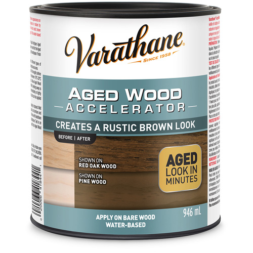 Varathane&reg; Aged Wood Accelerator, 946 ml, Rustic Brown FMT Sales Ltd
