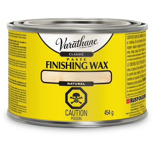 Cire de finition en p&acirc;te classique Varathane, 450 g, Naturel, Mat FMT Sales Ltd
