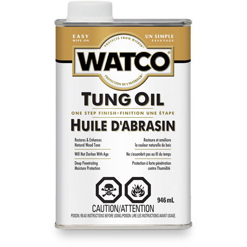Watco&reg; Tung Oil, 946 ml, Clear, Transparent FMT Sales Ltd