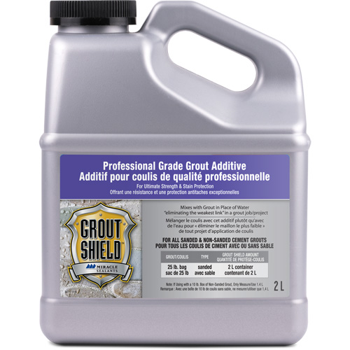 Scellant de protection pour coulis Miracle Sealants, Cruche FMT Sales Ltd