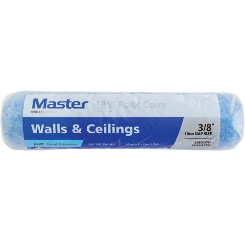 Master Woven Roller Cover, 10 mm (3/8") Nap, 240 mm (9-1/2") L FMT Sales Ltd