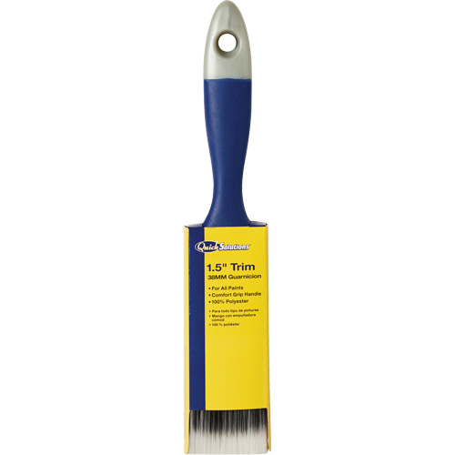 Quick Solutions Trim Brush, Polyester, Plastic Handle, 1-1/2" Width FMT Sales Ltd
