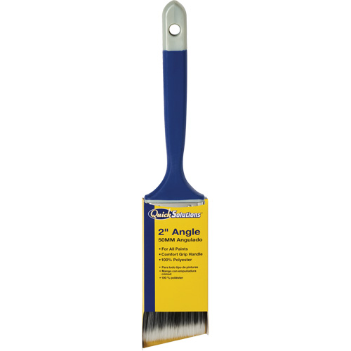 Quick Solutions Angle Brush, Polyester, Plastic Handle, 2" Width FMT Sales Ltd