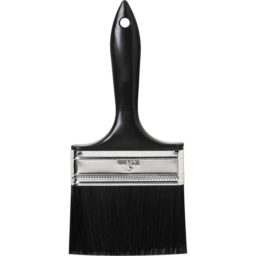 Pinceau &eacute;conomique, Polyol&eacute;fine, Manche Plastique, Largeur de 4" FMT Sales Ltd