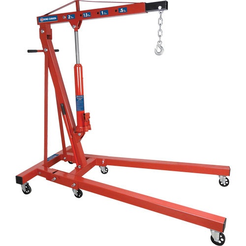Grues d'atelier escamotables de 2 tonnes, Capacit&eacute; 4000 lb (2 tonnes) FMT Sales Ltd