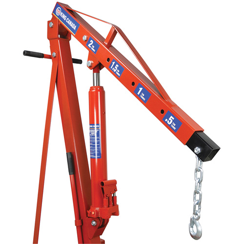 Grues d'atelier escamotables de 2 tonnes, Capacit&eacute; 4000 lb (2 tonnes) FMT Sales Ltd