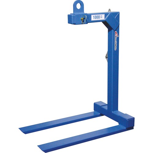 Adjustable Pallet Lifters, 48" L, 2000 lbs. (1 tons) Capacity FMT Sales Ltd