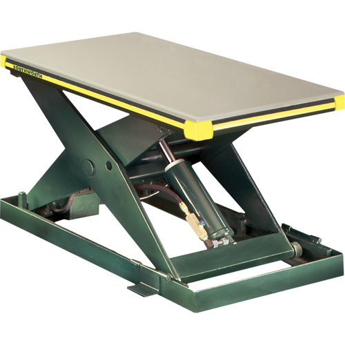 Hydraulic Backsaver Scissor Lift Table, Steel, 24" W x 48" L, 2000 lbs. Capacity FMT Sales Ltd