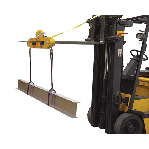Poutre de levage pour chariot &eacute;l&eacute;vateur, Ouverture des fourches 7" x 2-1/2" FMT Sales Ltd