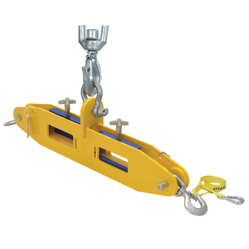 Poutre de levage pour chariot &eacute;l&eacute;vateur, Ouverture des fourches 7" x 2-1/2" FMT Sales Ltd