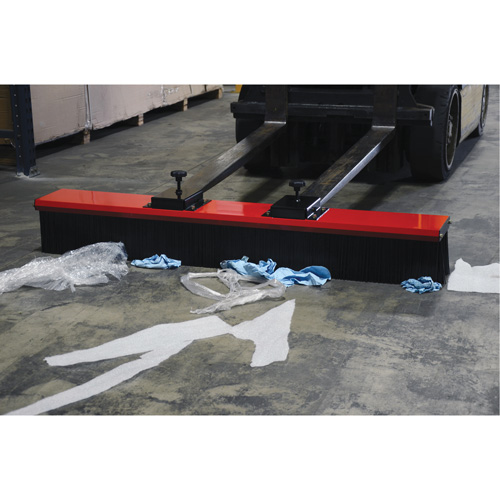 Fork Truck Mounted Brush Sweeper FMT Sales Ltd