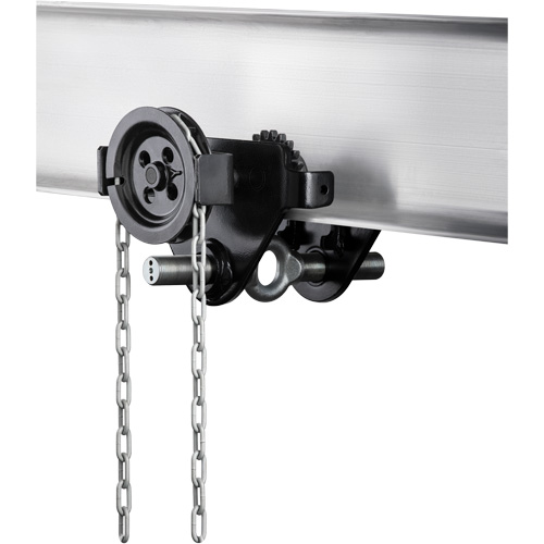 Chariot &agrave; engrenage &agrave; chape HTG, 4409 lb (2 tonnes) Capacit&eacute;, 2-39/64" - 8-43/64" FMT Sales Ltd