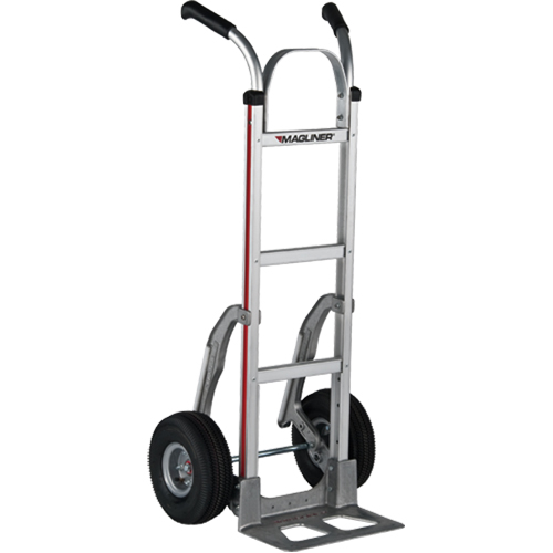 Knocked Down Hand Truck, Dual Handle, Aluminum, 48" Height, 500 lbs. Capacity FMT Sales Ltd