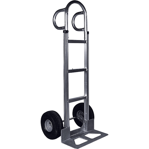 Knocked Down Hand Truck, P-Handle Handle, Aluminum, 55" Height, 500 lbs. Capacity FMT Sales Ltd