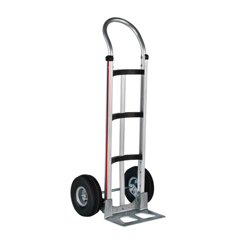 Knocked Down Hand Truck, Continuous Handle, Aluminum, 48" Height, 500 lbs. Capacity FMT Sales Ltd