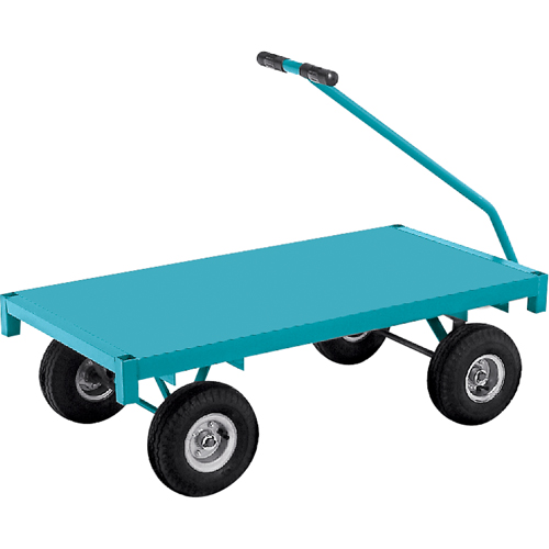 Platform Trucks - Ergonomic Platform Wagon Trucks, 24" W x 48" L, 1000 lbs. Capacity FMT Sales Ltd