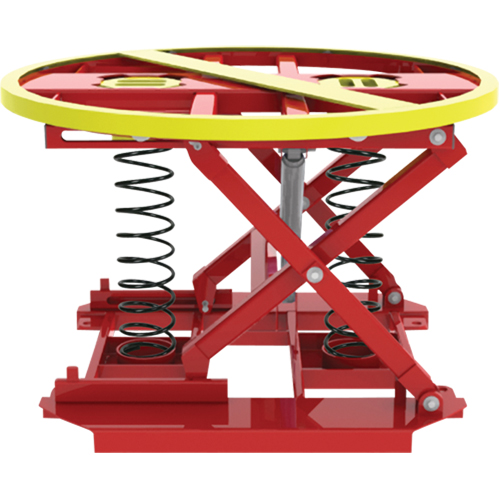 Plateforme de levage manuelle Pallet Pal 360, 43-5/8" lo x 43-5/8" la, Capacit&eacute; 4500 lb FMT Sales Ltd