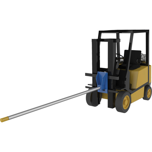 Fl&egrave;che de chariot &eacute;l&eacute;vateur pour tapis, 108-1/2" longueur, Install&eacute; sur tablier, Capacit&eacute; de 2500 lb FMT Sales Ltd