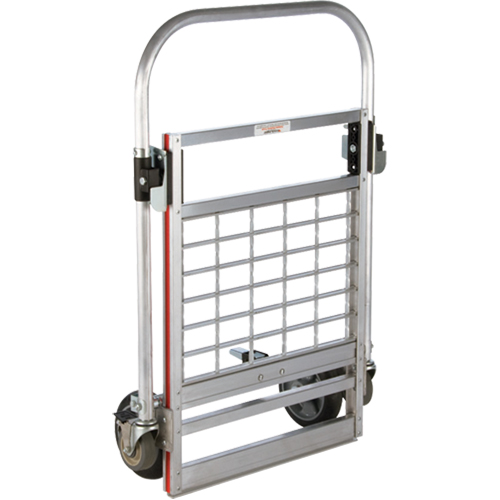 Four Wheel Folding Platform Truck, Aluminum, 750 lbs., 31" L x 23-1/4" W, 39" High FMT Sales Ltd