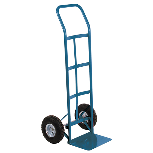 All-Welded Hand Truck, Continuous Handle, Steel, 48" Height, 600 lbs. Capacity FMT Sales Ltd