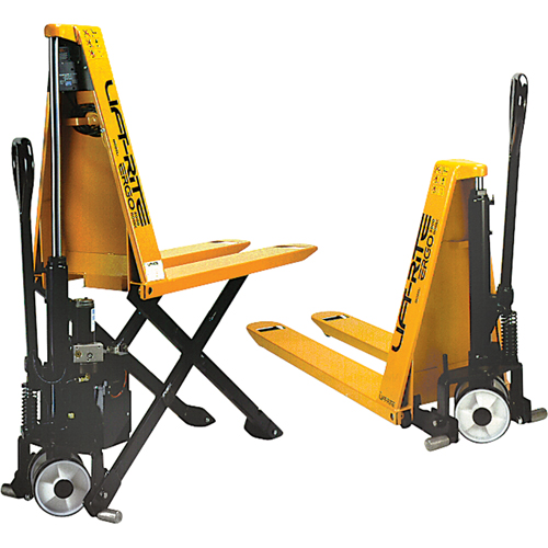 Chariots hydrauliques, 48" lo x 20-1/2" la, Acier, Capacit&eacute; de 3000 lb FMT Sales Ltd