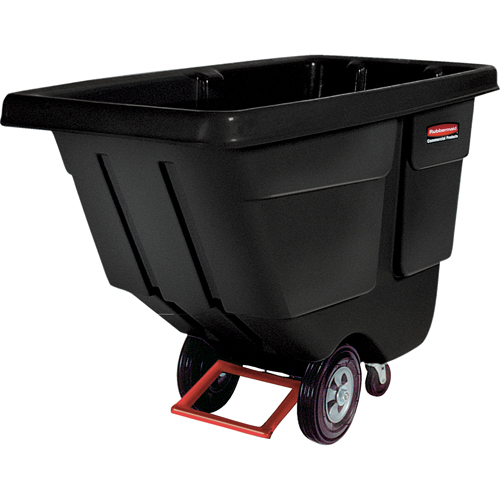 Tilt Truck, Polyethylene, 1 cu. yd., 850 lbs. Load Capacity FMT Sales Ltd