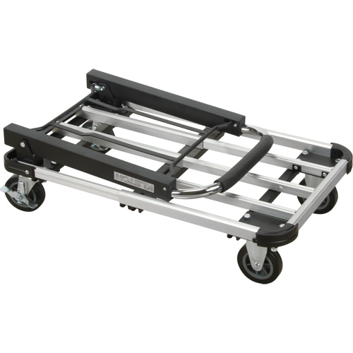 Foldable Platform Trucks, Aluminum, 300 lbs., 28" L x 16" W, 32" High FMT Sales Ltd