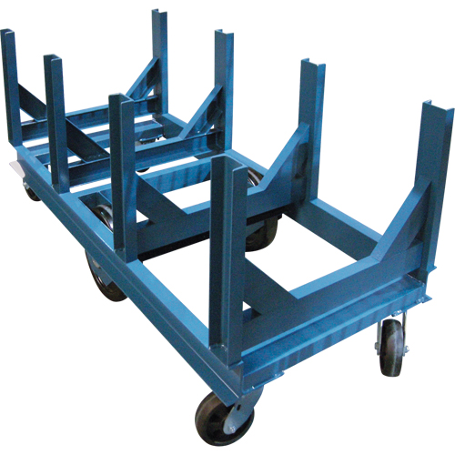 Chariot &agrave; berceaux, 60" lo x 28" la x 29" h, Capacit&eacute; de 5000 lb, Roue Ph&eacute;nolique FMT Sales Ltd