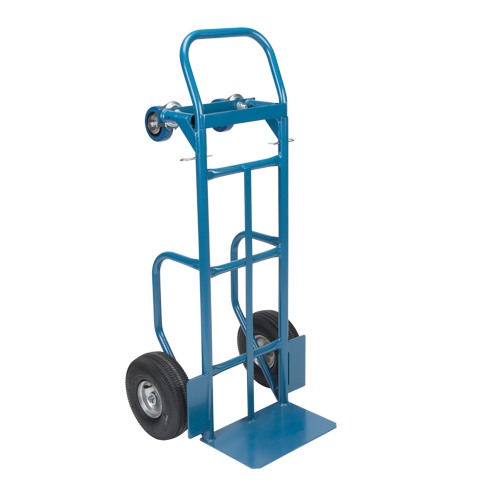 Convertible Deluxe Hand Truck, Steel, 800 lbs. Capacity FMT Sales Ltd