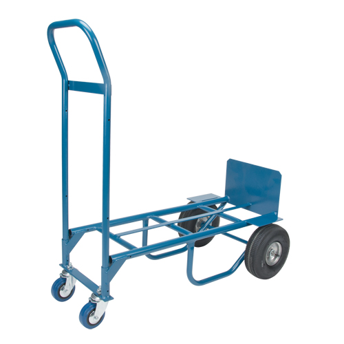 Convertible Deluxe Hand Truck, Steel, 800 lbs. Capacity FMT Sales Ltd