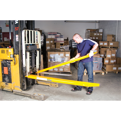 Fork Extensions, 72" L x 5" W, For Fork Width of 4" FMT Sales Ltd