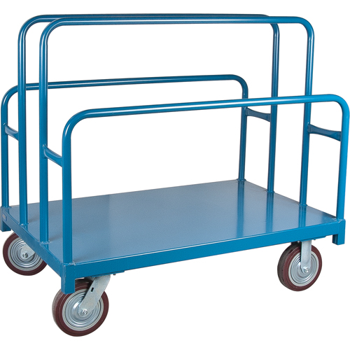 Chariots porte-panneaux robuste, 48" x 30" x 45", Capacit&eacute; 2500 lb FMT Sales Ltd
