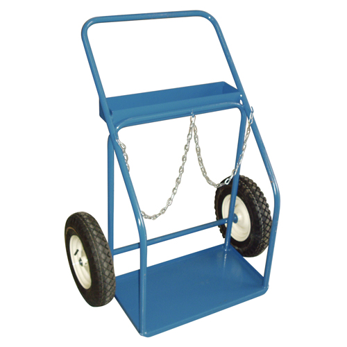 Chariots pour bouteilles de gaz, Roues Pneumatique, Base de 25" la x 13" lo, 400 lb FMT Sales Ltd