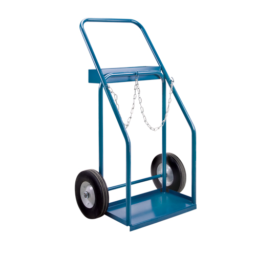 Chariots pour bouteilles de gaz, Roues Semi-pneumatique, Base de , 1000 lb FMT Sales Ltd
