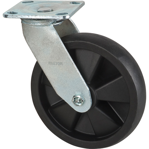 Roulettes haute temp&eacute;rature, Pivotant, 8" (203,2 mm), Nylon, 1000 lb (453 kg) FMT Sales Ltd