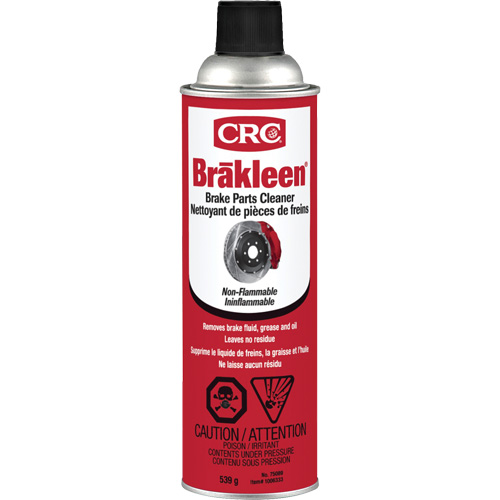Brakleen&reg; Brake Parts Cleaner, Aerosol Can FMT Sales Ltd