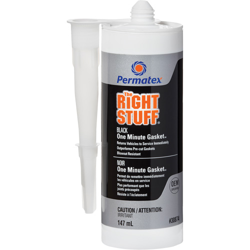 The Right Stuff&reg; Gasket Maker, Cartridge, Black FMT Sales Ltd
