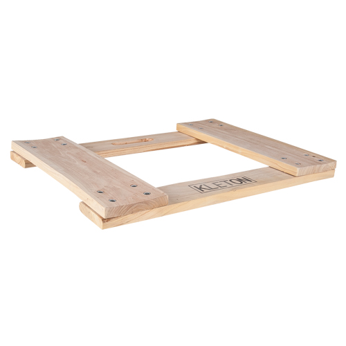 Hardwood Dolly Frame, Not Included Wheels, 900 lbs. Capacity, 18" W x 24" D x 1.5" H FMT Sales Ltd
