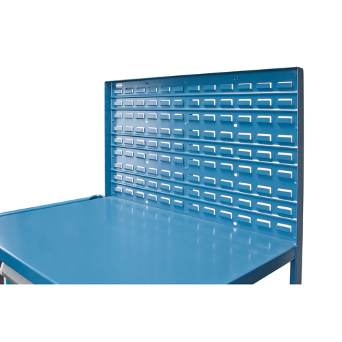 Mobile Service Cart, 2 Tiers, 24" W x 57" H x 40" D, 1200 lbs. Capacity FMT Sales Ltd