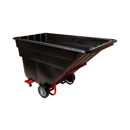 Tilt Truck, Polyethylene, 1-1/2 cu. yd., 1200 lbs. Load Capacity FMT Sales Ltd