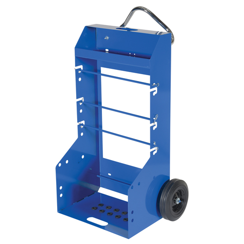 Chariot portatif pour mat&eacute;riaux bobin&eacute;s, Acier, 4 Montants, 29" la x 47-5/16" h x 21-7/8" p, Capacit&eacute; de 300 lb FMT Sales Ltd