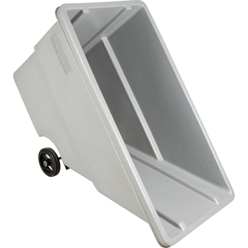 Chariot basculeur en acier, Poly&eacute;thyl&egrave;ne, 0,625 vg³, Capacit&eacute; de charge de 500 lb FMT Sales Ltd