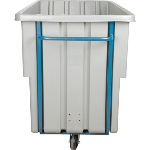 Chariot basculeur en acier, Poly&eacute;thyl&egrave;ne, 1,1 vg³, Capacit&eacute; de charge de 1250 lb FMT Sales Ltd