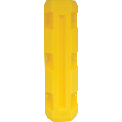 Slim Column Protector, 5" x 5" Inside Opening, 12" L x 12" W x 42" H, Yellow FMT Sales Ltd