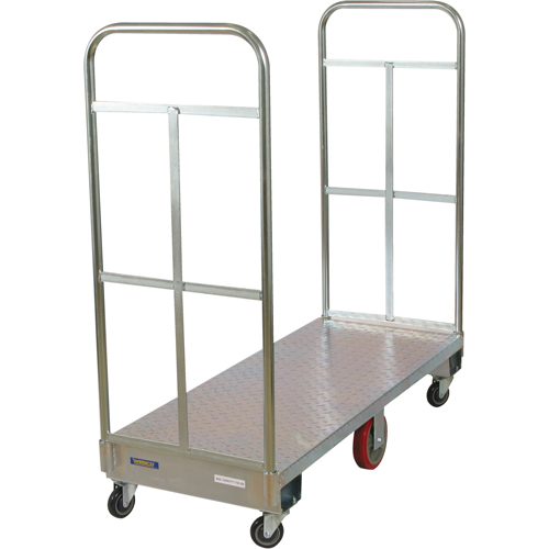 Chariot &agrave; plateforme U-Boat, 60" lo x 24" la x Capacit&eacute; 1750 lb, Roues en Polyur&eacute;thane FMT Sales Ltd