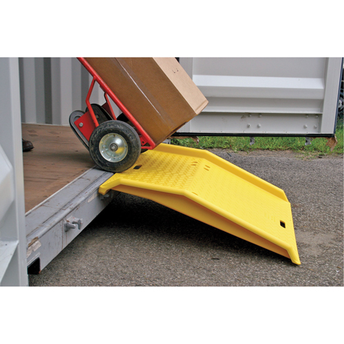 Portable Poly Shipping Container Ramp, 750 lbs. Capacity, 35" W x 36" L FMT Sales Ltd
